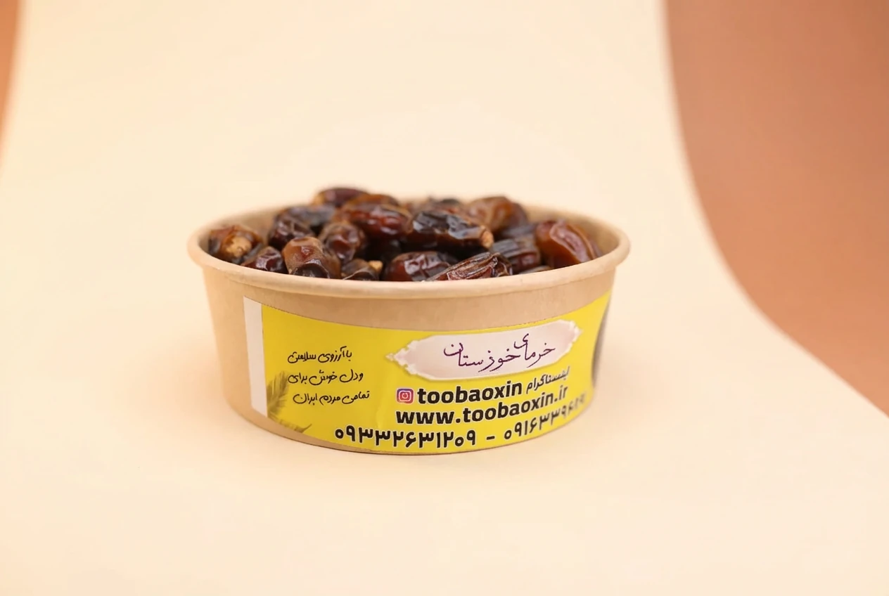 خرما تازه بدون شیره (750 گرم)